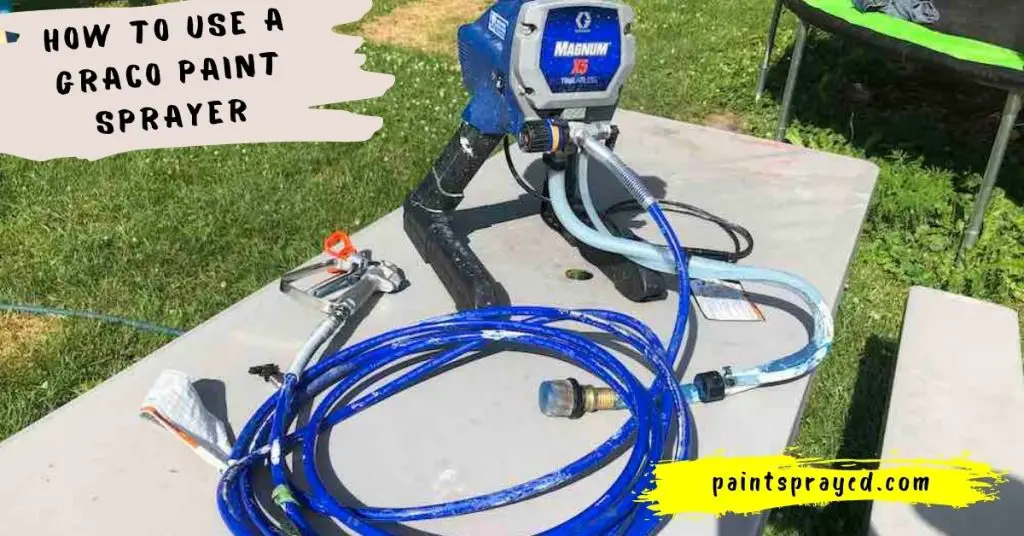 Using Graco airless paint sprayers