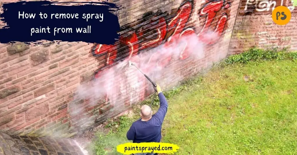 removing paint from wall 