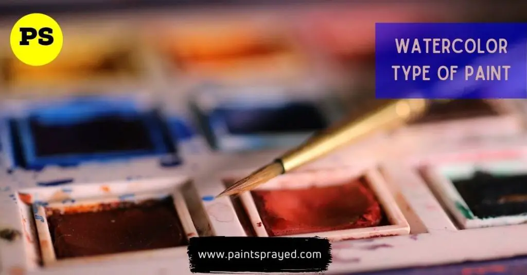 watercolor art paint type