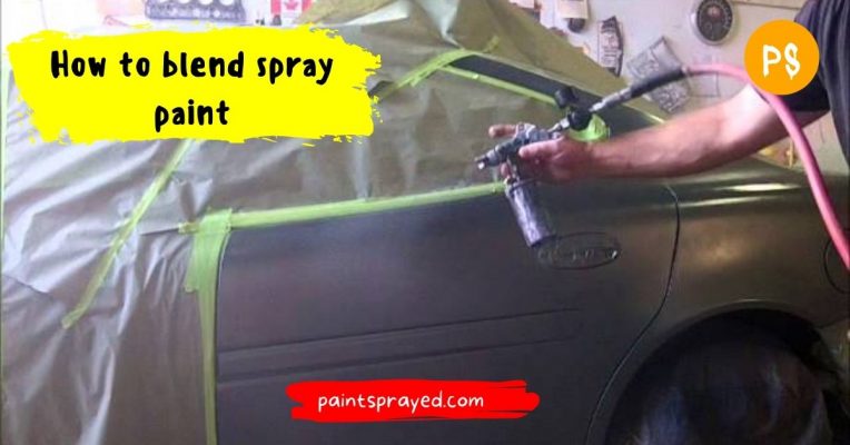 blending spray paint for car