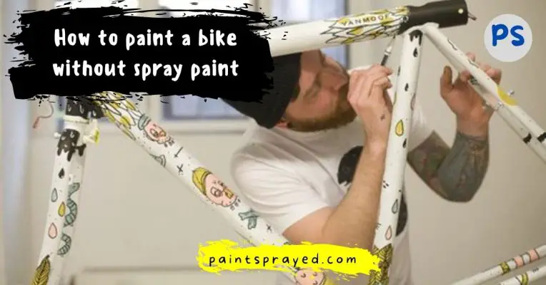 painting bike without spray painting