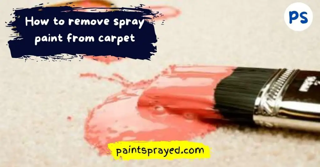 paint stains on carpet