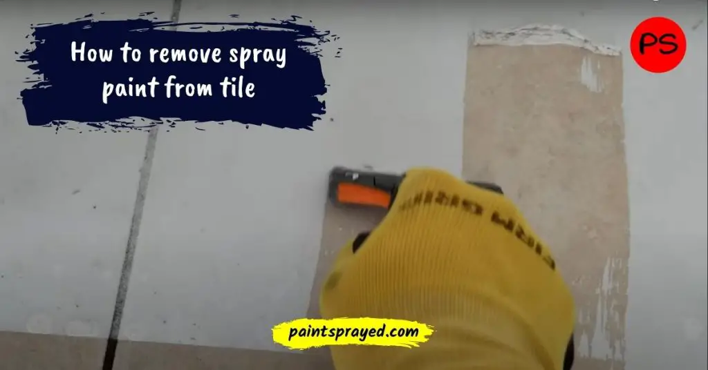 removing spray paint with paint remover