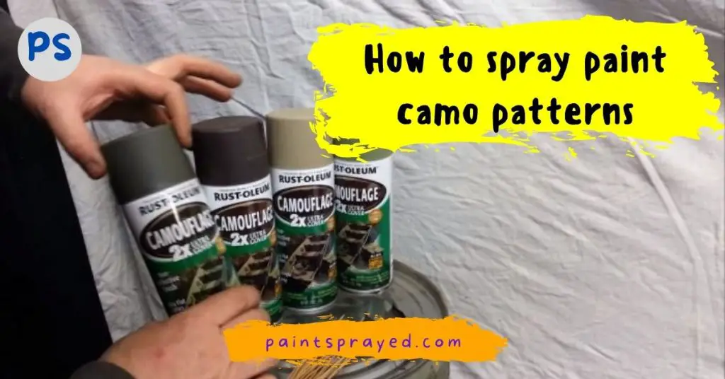 painting camouflage pattern 