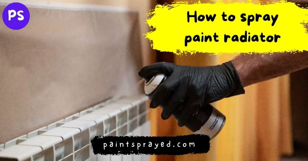 paint radiator surface