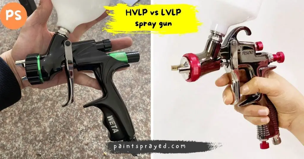 HVLP vs LVLP paint sprayer