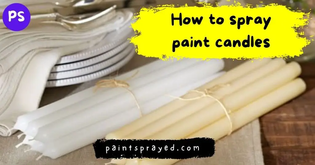 paint candles