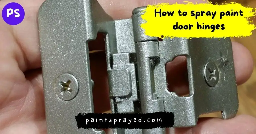 paint door hinges