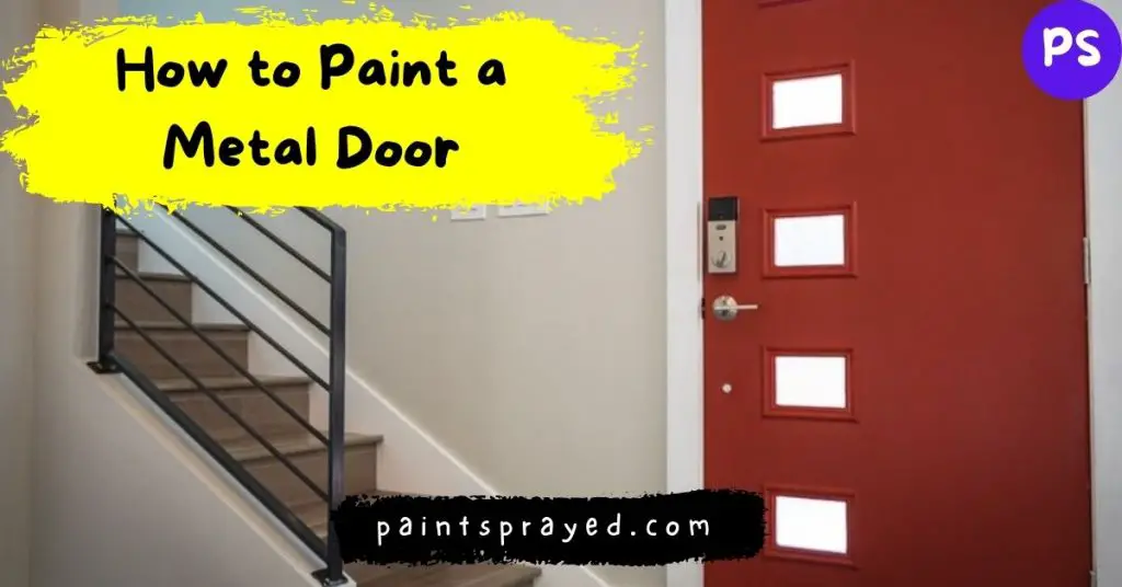 paint metal door