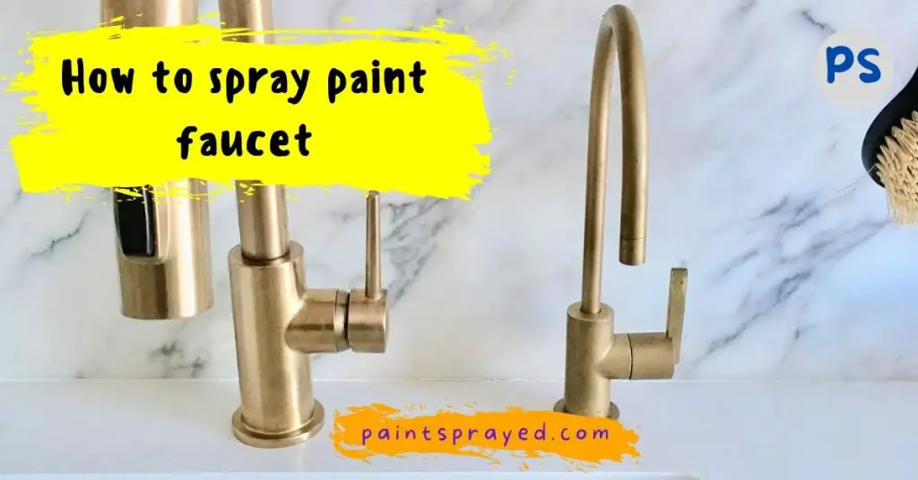 spray paint faucets