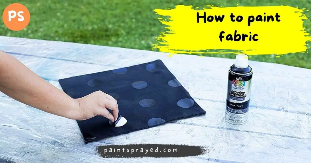 How to paint fabric