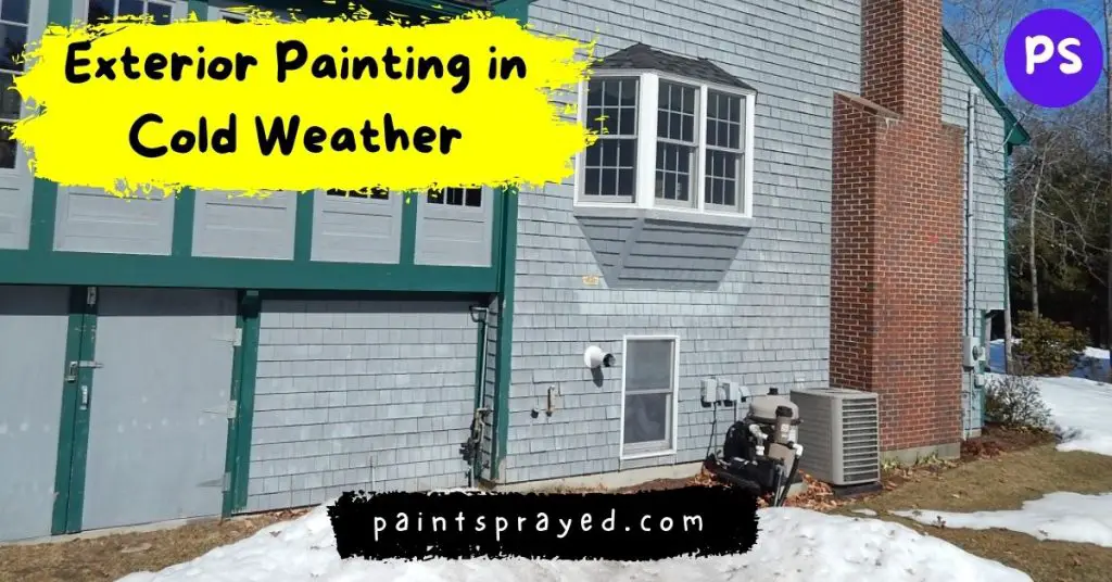painting in cold weather