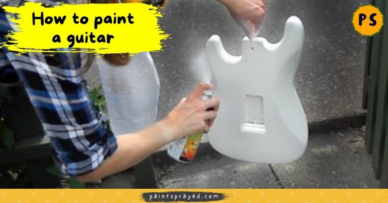 How to paint a guitar