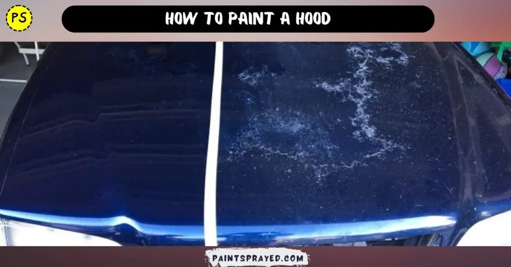 painting car hood
