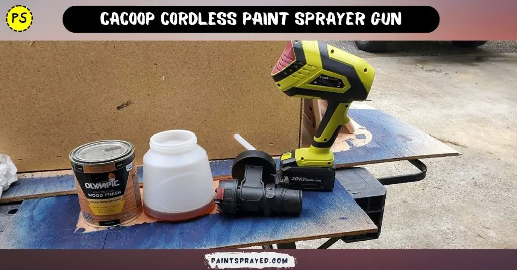 CACOOP Cordless Paint Sprayer