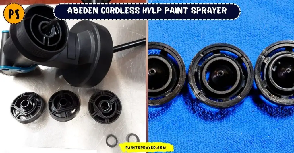 Abeden cordless paint sprayer nozzle