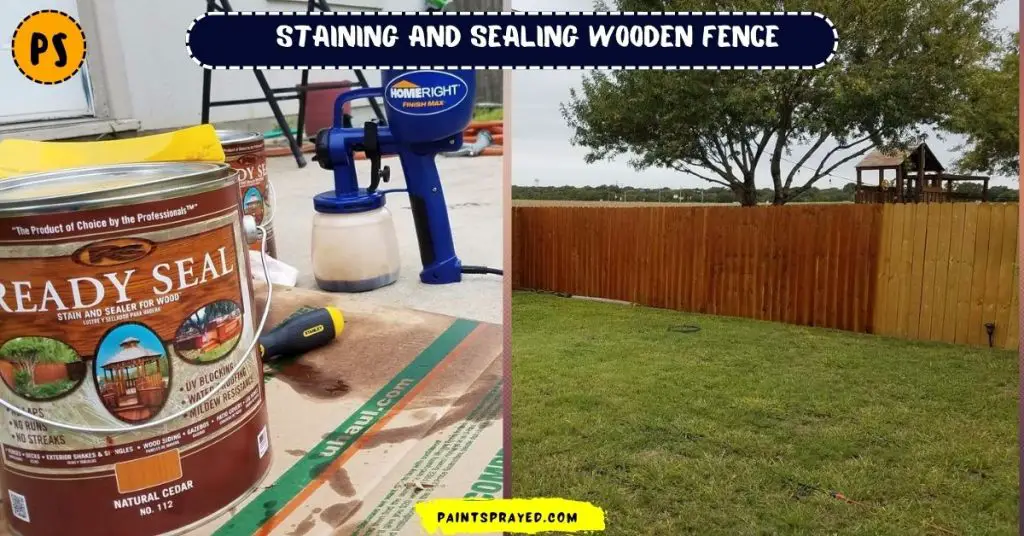 sealing and staining wood