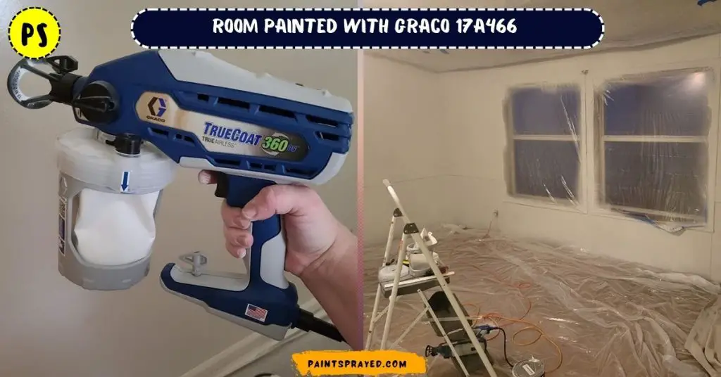 room painted with Graco 17A466 