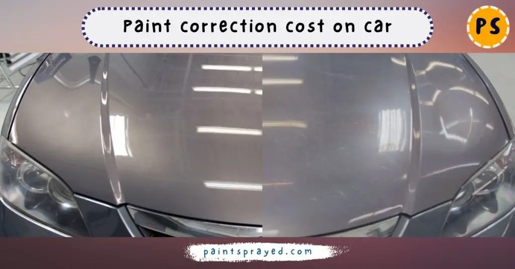 paint correction of car