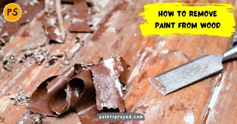 Remove paint from wood