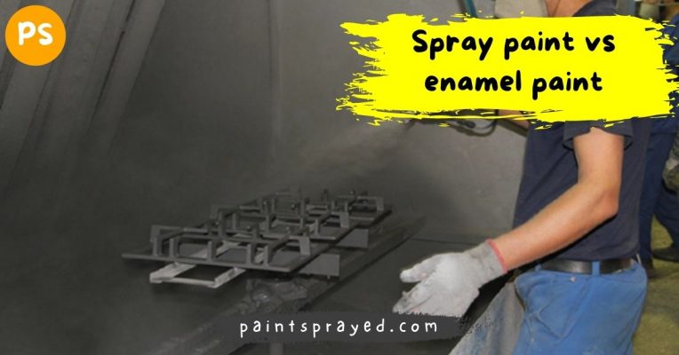 spray paint vs enamel difference