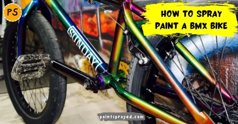 How to spray paint a bmx bike