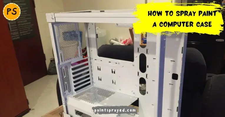 How to spray paint a computer case