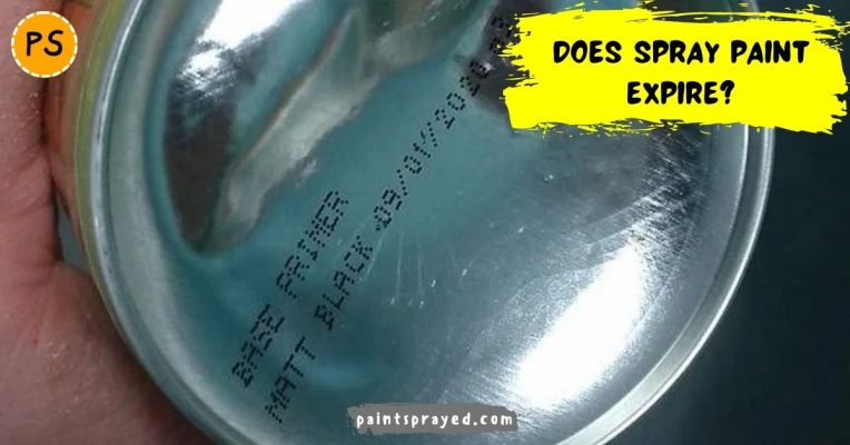 Spray paint expiration