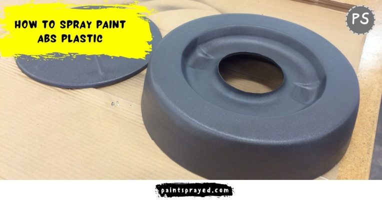 spray paint abs plastic