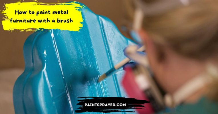 how-to-paint-metal-furniture-with-a-brush-paint-sprayed