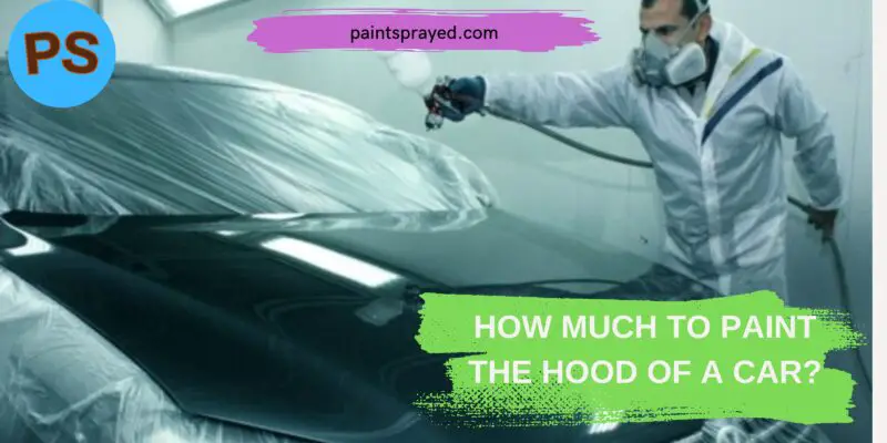 How much to paint the hood of a car?
