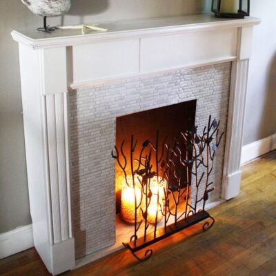 Heat-resistant paint for fireplaces 