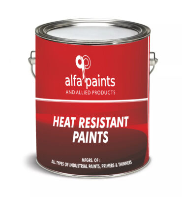 Heat-resistant paint for fireplaces 