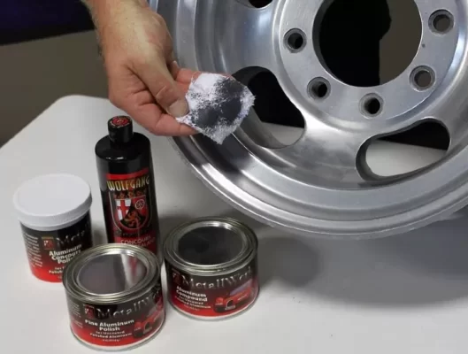 Removing paint from wheels