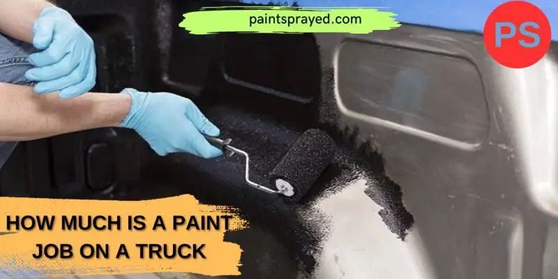 How Much Is A Paint Job On A Truck